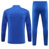 Barcelona Dark Training Sweatshirts Quarter-zip 2023-24 Blaue Für Herren